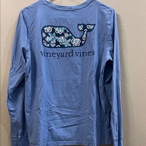 Vineyard Vines Light Blue Long Sleeve Tee